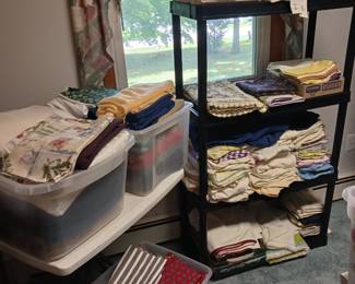 Miscellaneous Linens and Yet More Material!!!