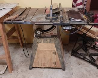 Large Craftsman Table Saw! Works Great!

