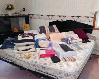 Another King Size Bed! Variety of Linens Available as well!