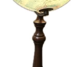 Vtg. globe lamp
