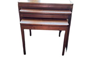 Vintage nesting tables