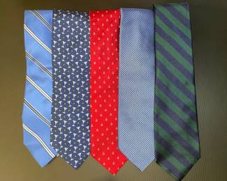Vtg. Men's ties - Brooks Brothers, Jos A Banks, Tommy Hilfiger, Oleg Cassini 