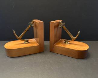 Vtg. Anchor bookends