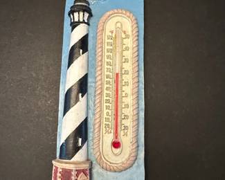 Lighthouse wall thermometer 