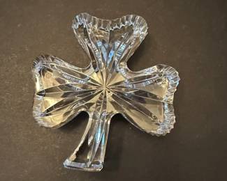 Waterford crystal Shamrock