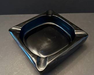 Vtg. cobalt blue Ash tray 