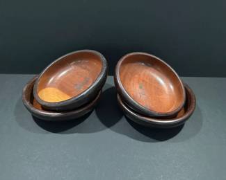 Vtg. wood bowls