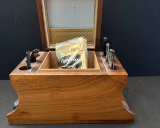 MCM Wood Smoke Shop storage