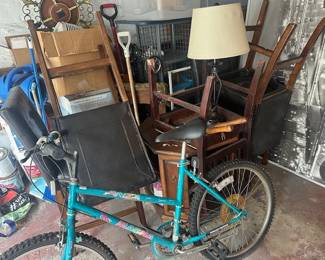 BICYCLES AND GARAGE STUFF