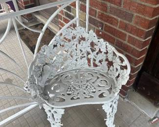 WROUGHT IRON CHAIRS