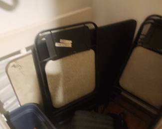 Card tables 4 chairs