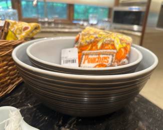 Pyrex Terra Bowl Set of 2
