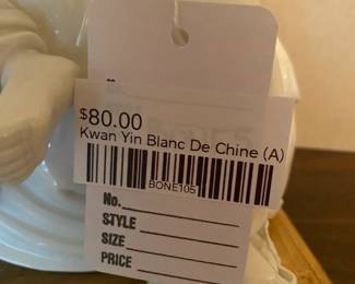 Kwan Yin Blanc De Chine (A) 