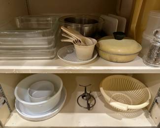 Bowls, baking dishes