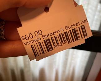 Vintage Burberry's Bucket Hat