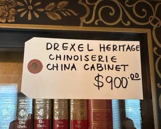 Drexel Heritage Chinoiserie China Cabinet