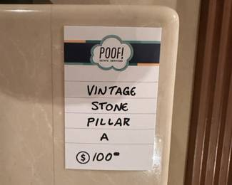 Vintage Stone Pillar A