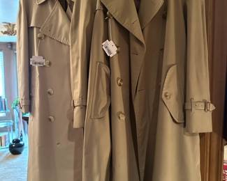 Vintage Burberry's Trench Coats