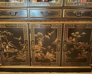 Drexel Heritage Chinoiserie China Cabinet