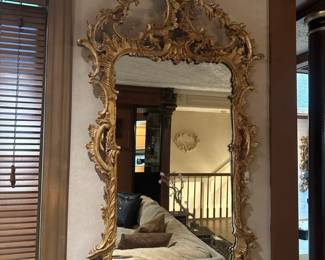 Chippendale Gilt Mirror 