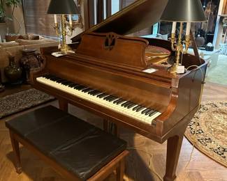 Ivers & Pond baby grand piano 