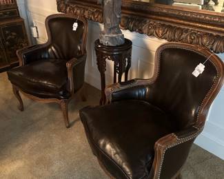 Old Hickory Tannery Chair (A) , Old Hickory Tannery Chair (B) 