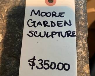 Moore garden sculpture