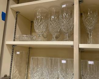 Crystal glasses