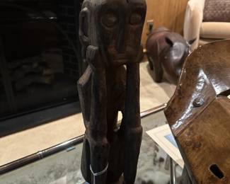 African Tribal Wood Sculpture 
