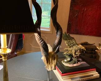 Vtg. Hudson's Faux Kudu Horns A 
