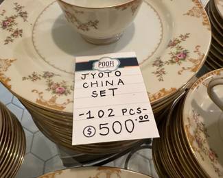 Jyoto China set 