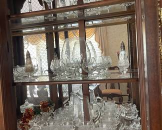 Crystal stemware, and glassware 