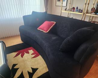 Black Velvet Curved Soda $350 each (2) 