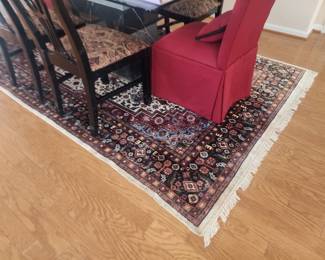 Carpet under dining room table $200