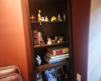 Slanted Wood Ladder Book Case $225