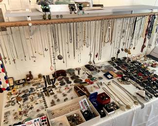 LOTS of great—vintage—costume jewelry!