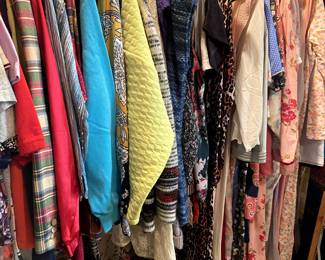 Vintage and modern women’s clothing.