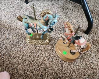 Carousel horses