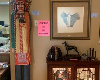 Our CHIEF & Mascot Cigar Store Indian 🛶 🪶