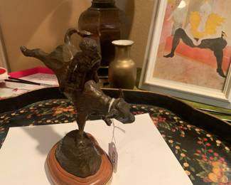 Western Bronze: Artist, Bob Hunnicut
“ Tomorrow’s champion”