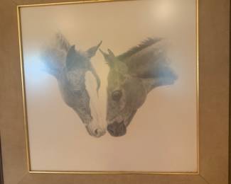 Original Wayne Baize Pencil “HORSES”🐴