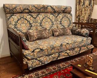 Amazing Upholstered Wooden Day Bed