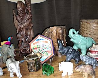 Elephant collectibles