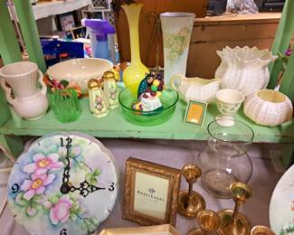 much glassware, china and pottery