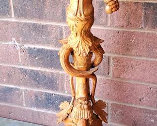 Much, much antique and modern furniture and related items. Antique Italian ornate carved wood side table