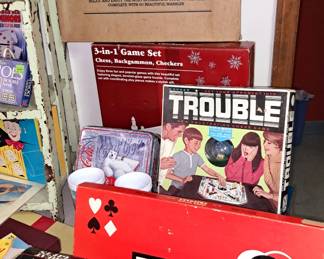 Vintage board games