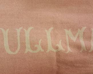 "Pullman" wool blanket