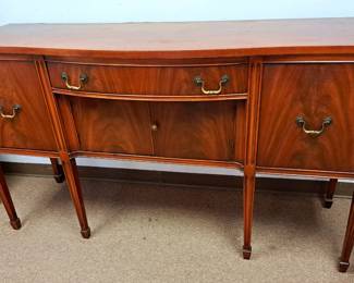 Matching Mid Century mahogany sideboard