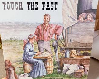 "Touch The Past" Esther Kreek on the hammered dulcimer sponsored by "The St. Joseph Museum" LP.