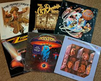 "Pure Prairie League", "The Charlie Daniels Band", "Dr. Hook", "Z Z Top", "Boston" and "BTO"